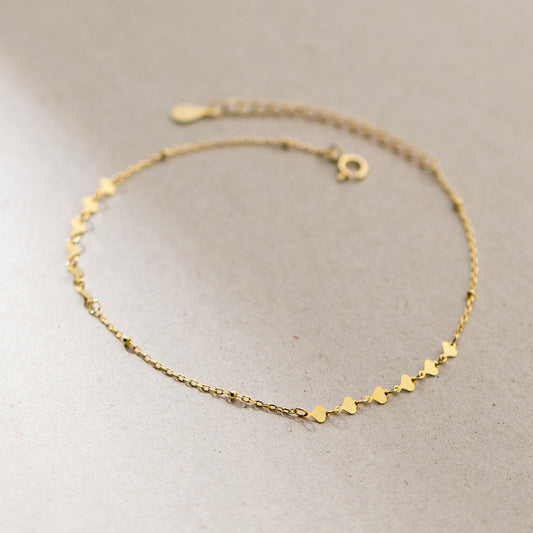 CHASING WAVES CHAIN ANKLET