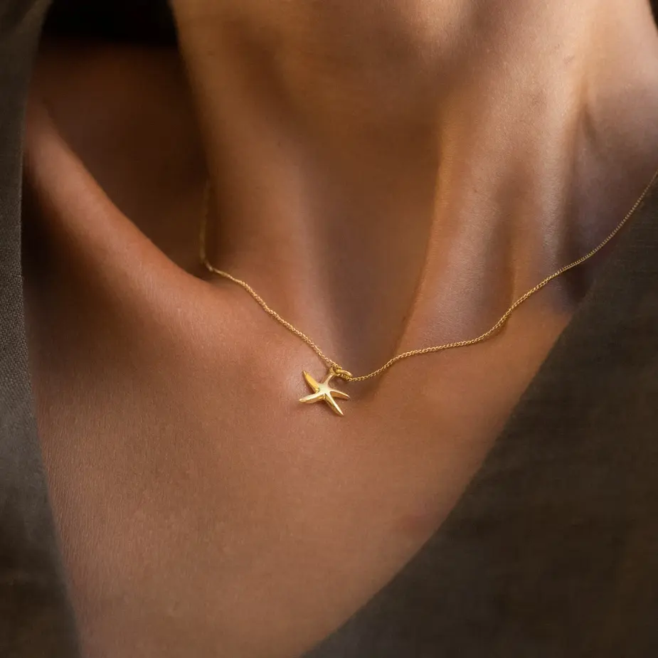 DANCING STARFISH NECKLACE