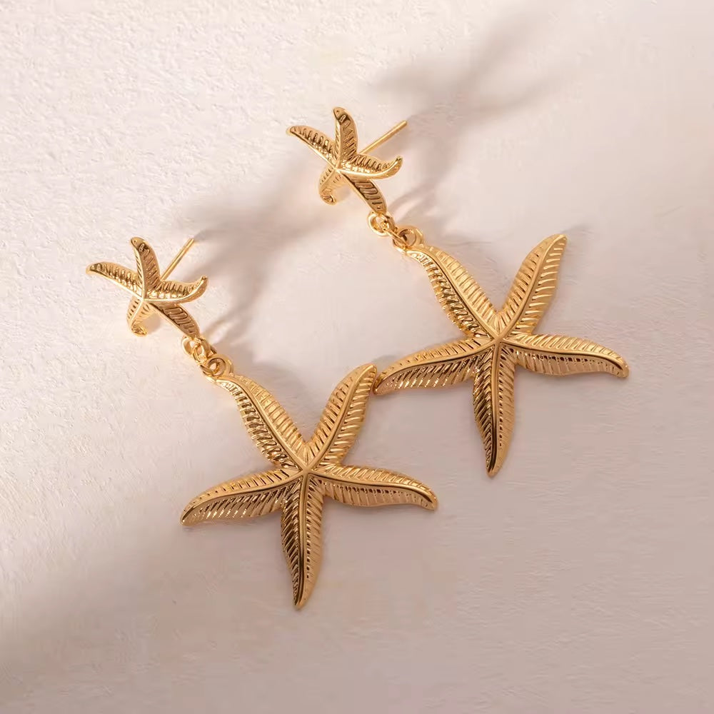 SEA STAR EARRINGS ~ BUY 2 SAVE 15%