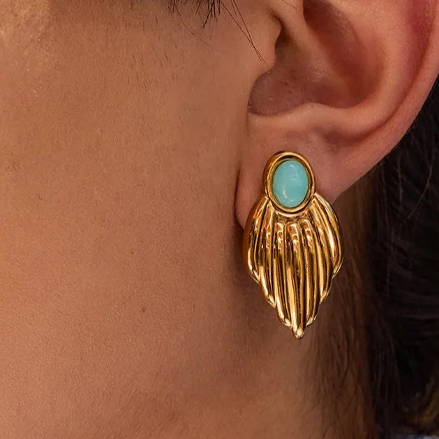 PEACOCK EARRINGS