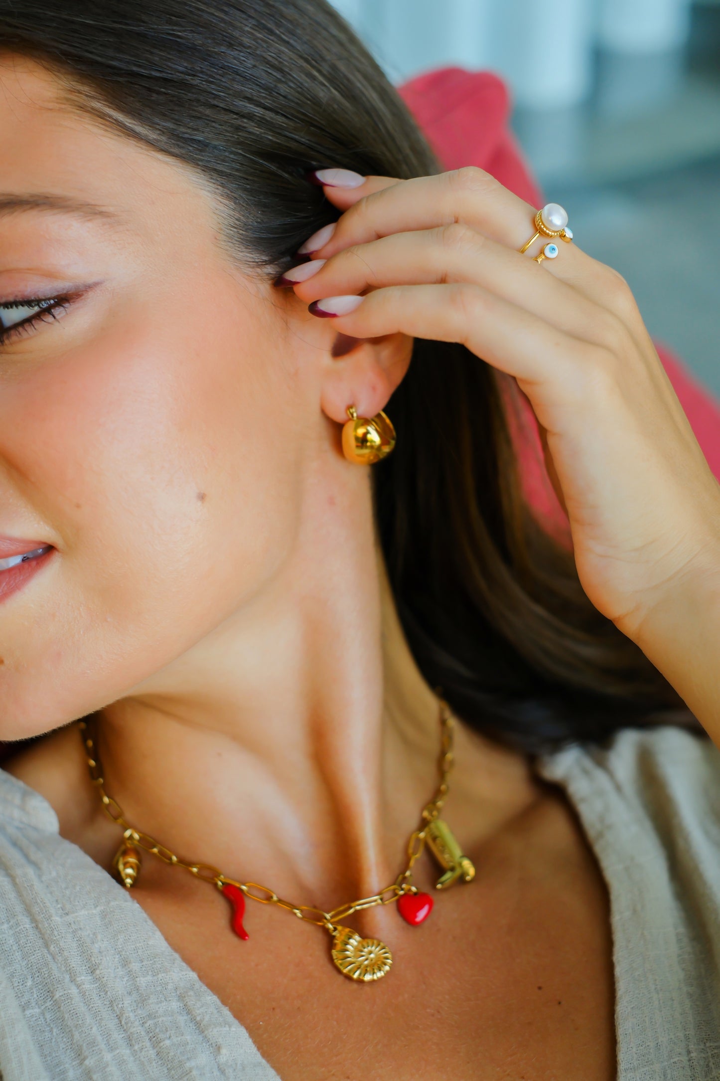 THE BUCKET HOOP EARRINGS ~ BUY 2 SAVE 15%