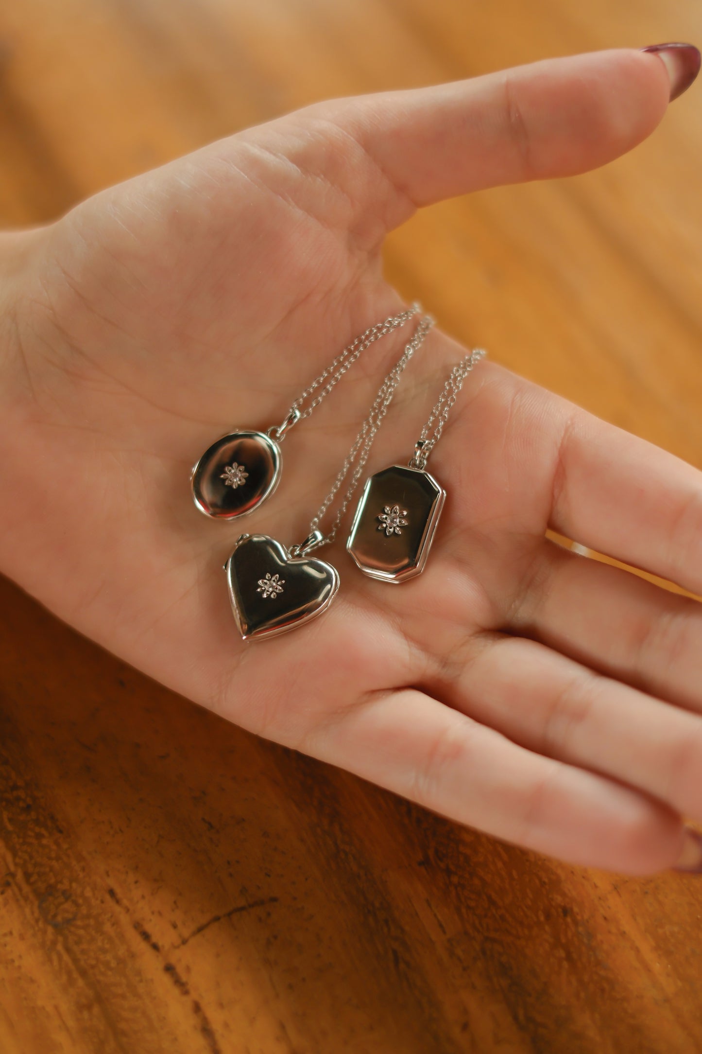 Rectangle Locket Necklace