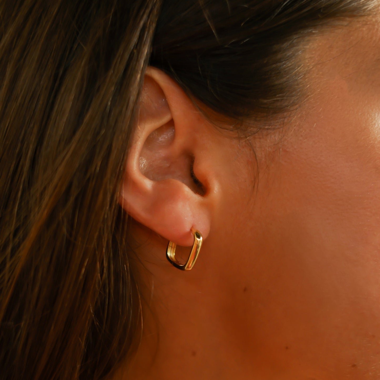 OVER THE EDGE HOOP EARRINGS