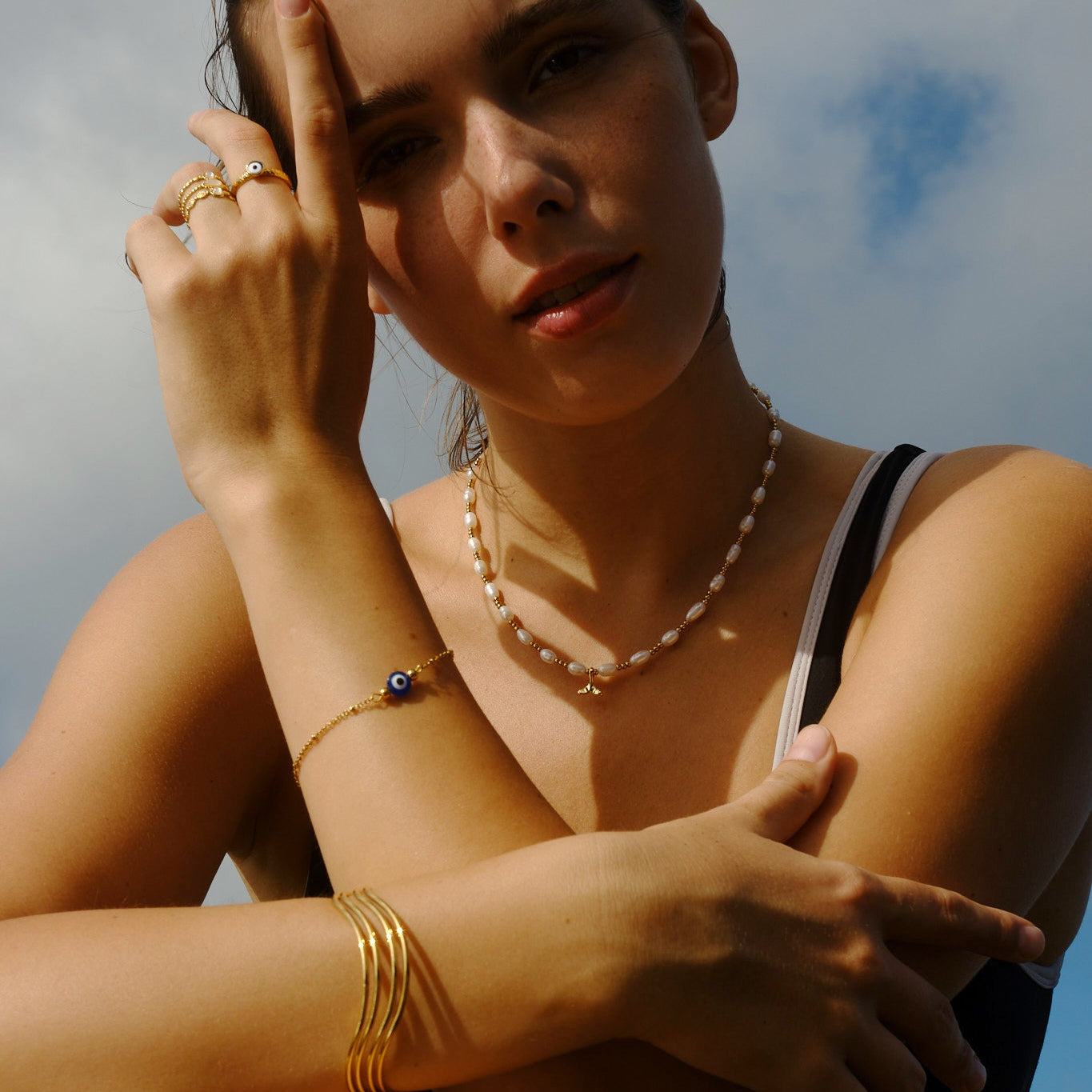 BLUE EVIL EYE BRACELET