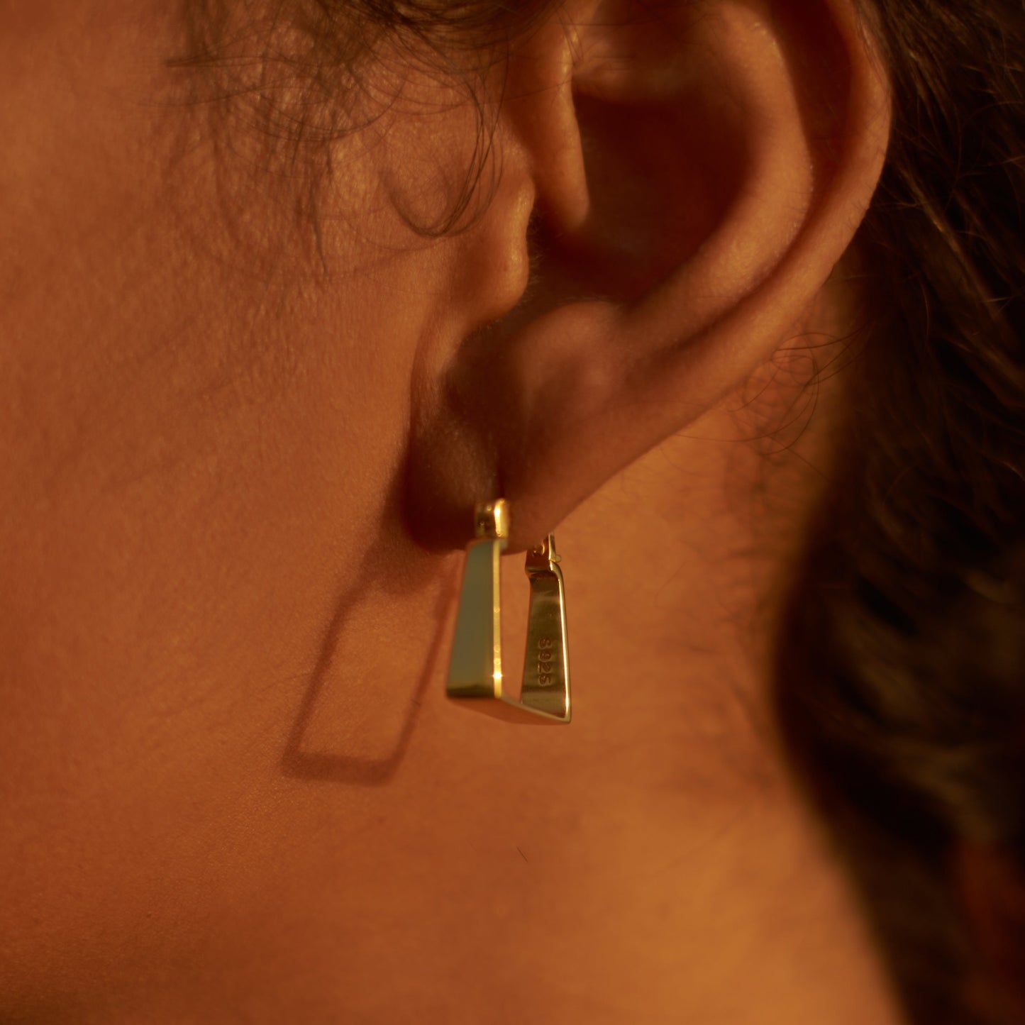NEW YORK NEW YORK HOOP EARRINGS