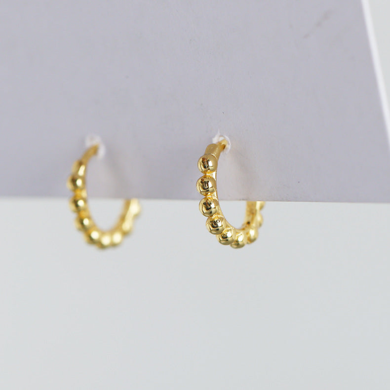 7mm BAUBLE HUGGIE HOOP EARRINGS