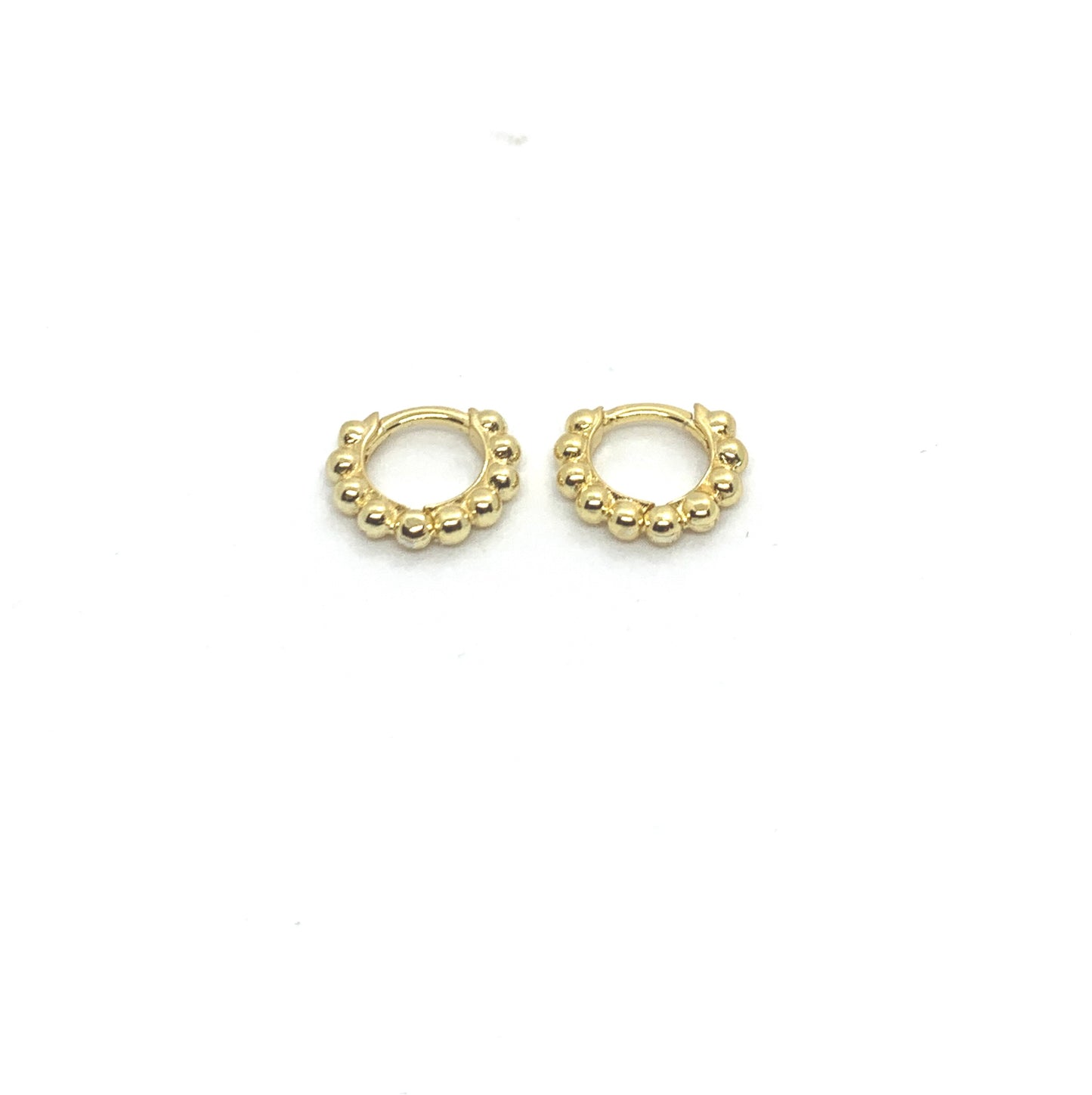 7mm BAUBLE HUGGIE HOOP EARRINGS