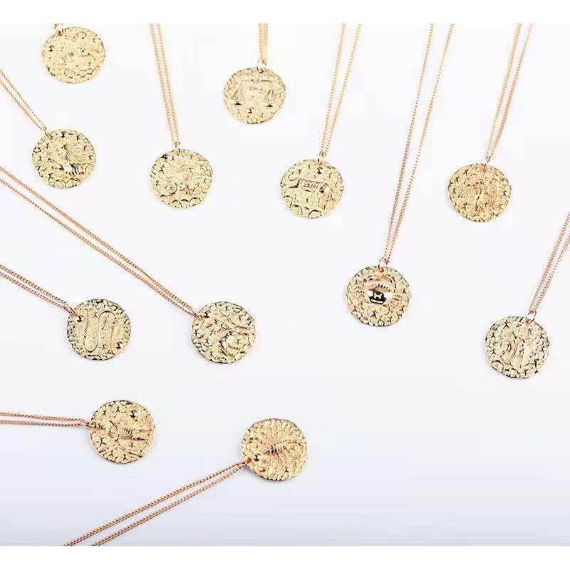 ZODIAC STAR SIGN NECKLACES SILVER/GOLD