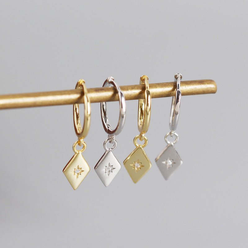 FIESTA HUGGIE HOOP EARRINGS