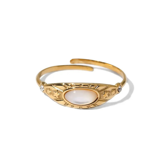 Stone Set Band Ring