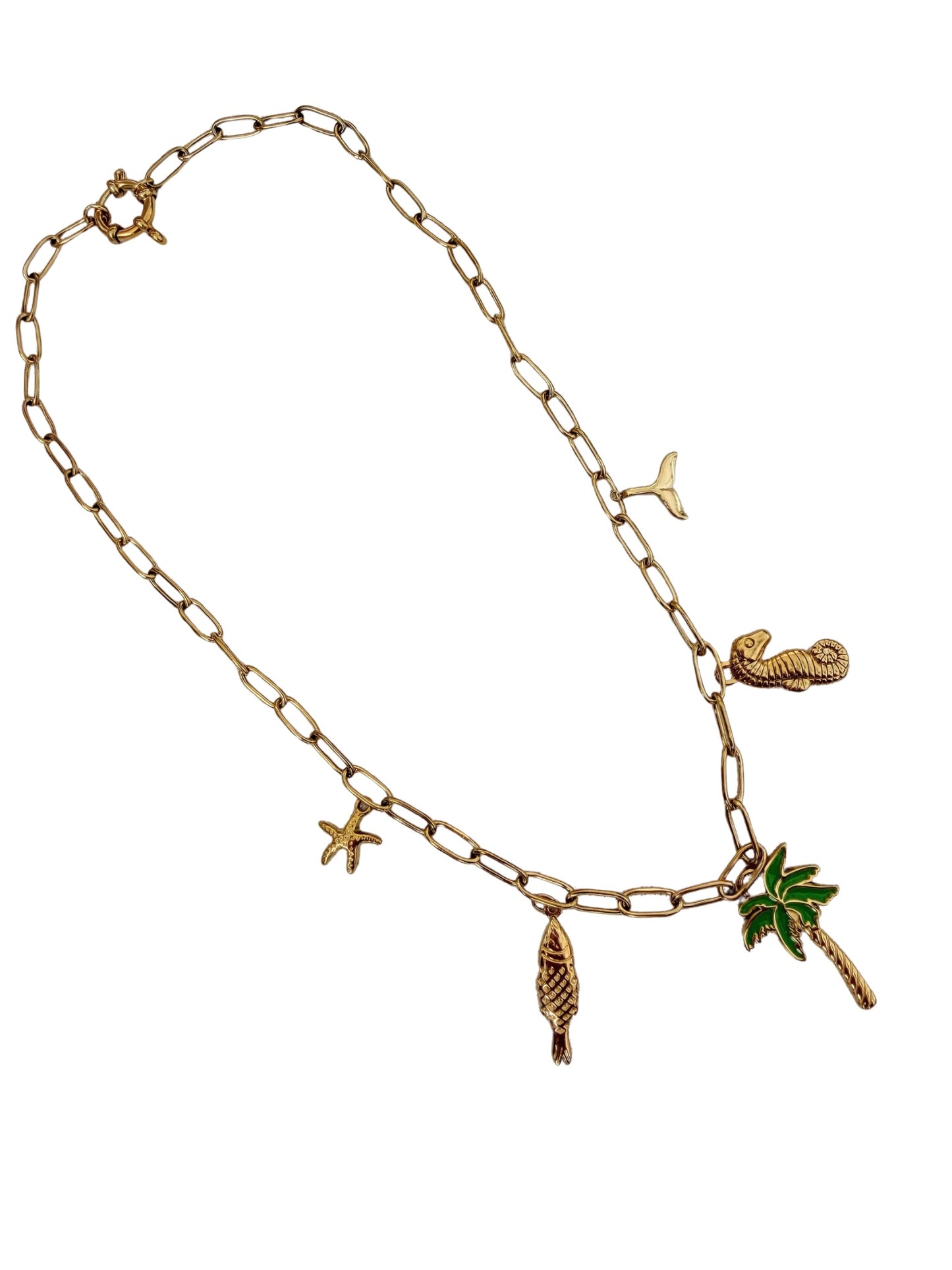 CHARM NECKLACE - THE  PALM
