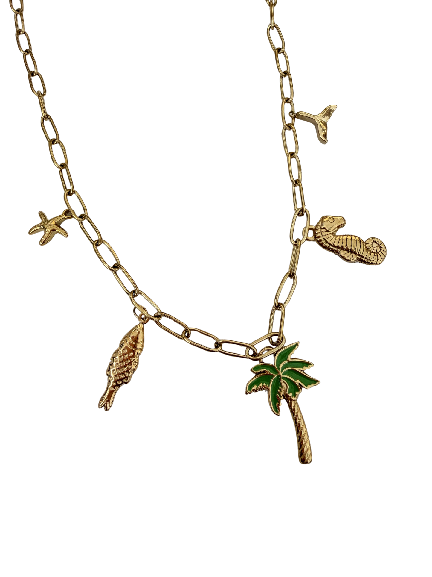 CHARM NECKLACE - THE  PALM
