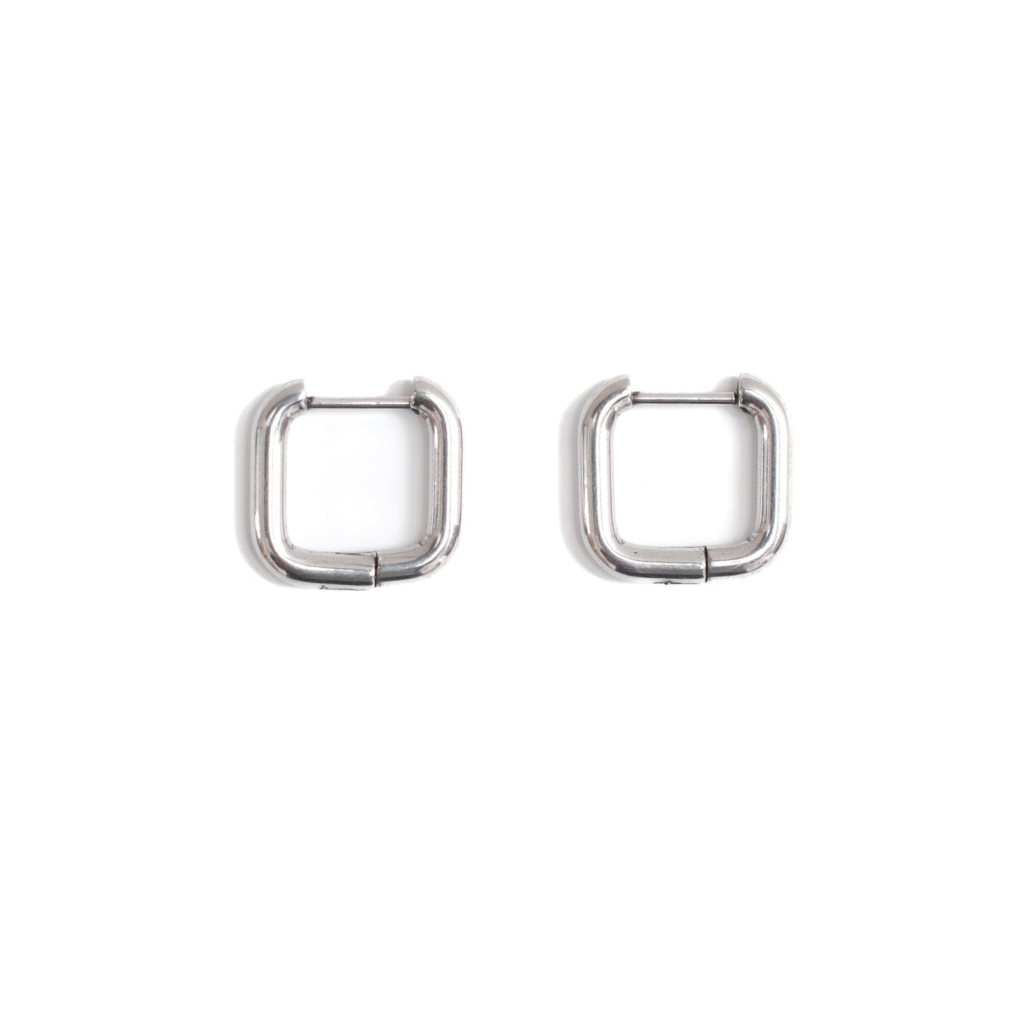 SQUARE EDGE HOOP EARRINGS ~ BUY 2 SAVE 15%
