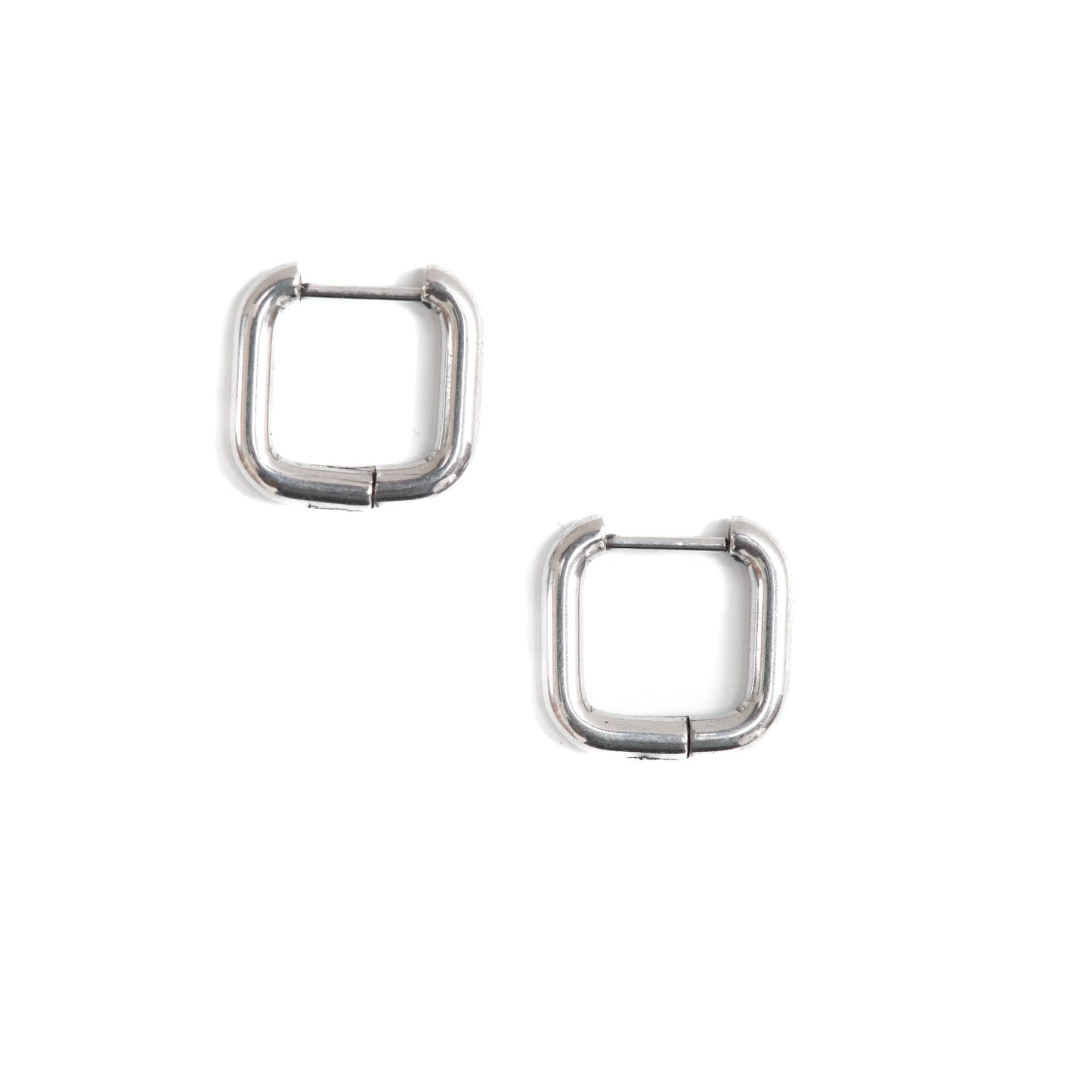SQUARE EDGE HOOP EARRINGS ~ BUY 2 SAVE 15%