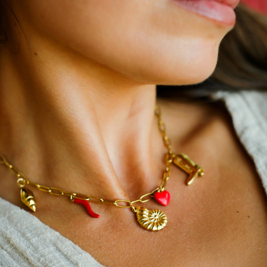 MAKE YOUR OWN CHARM NECKLACE OR BRACELET