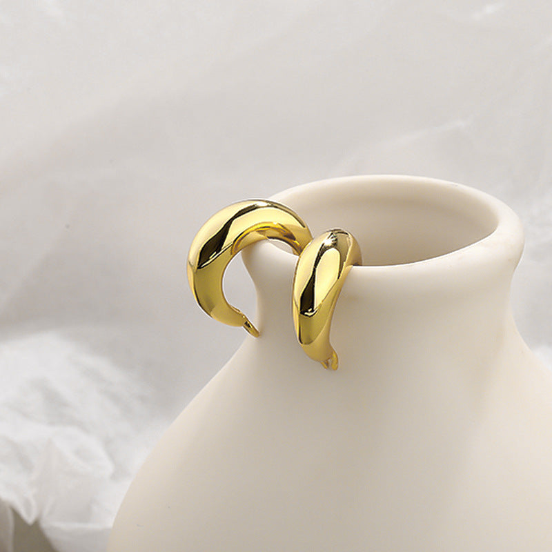 Gold Hoop Earrings | Fashion Online – FIRST SIN | Jewellery