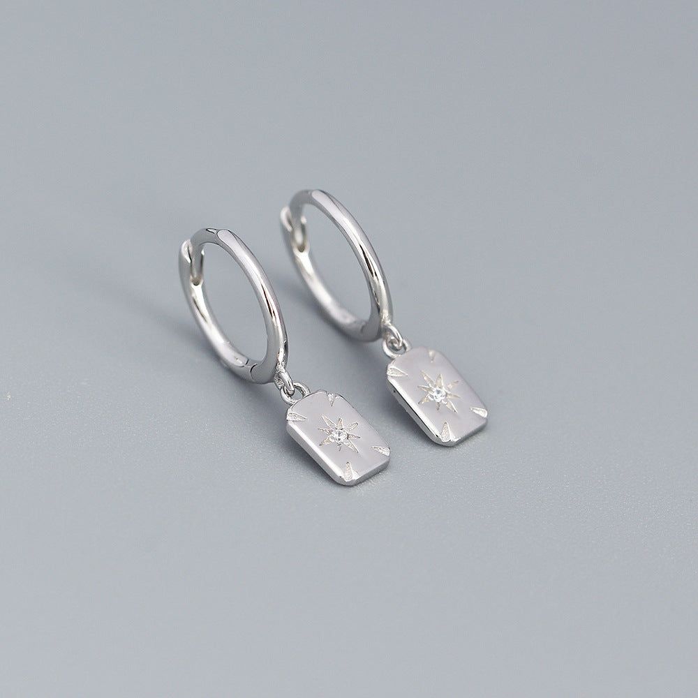 SPRING BLOSSOM HUGGIE HOOP EARRINGS